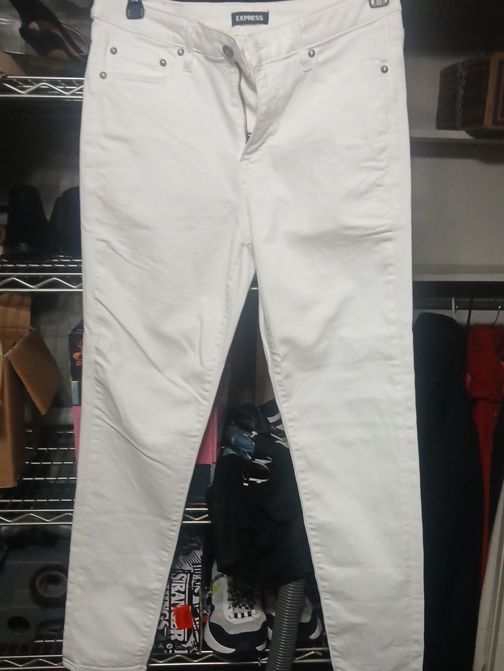 Express Men’s Skinny Jeans White